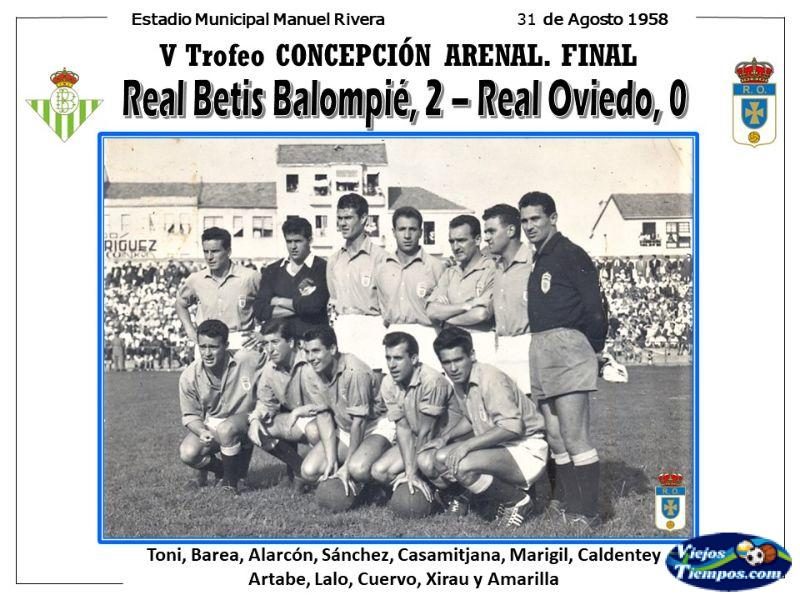 Real Oviedo Club de Fútbol. 1958 - 1959 Real Oviedo Club de Fútbol. 1958 - 1959
