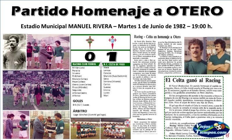 Racing Club de Ferrol. 1982 - 1983 Racing Club de Ferrol. 1982 - 1983