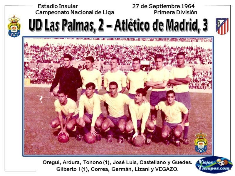 Unión Deportiva Las Palmas. 1964 - 1965 Unión Deportiva Las Palmas. 1964 - 1965