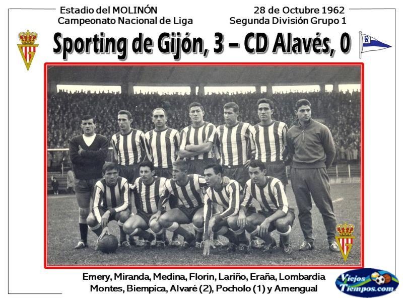 Real Gijón. 1962 - 1963 Real Gijón. 1962 - 1963