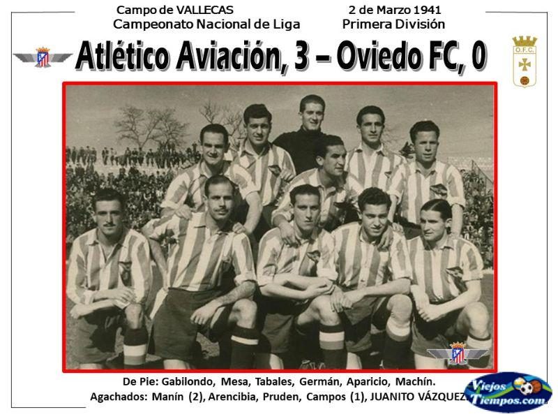 Athletic-Aviación Club. 1940 - 1941 Athletic-Aviación Club. 1940 - 1941