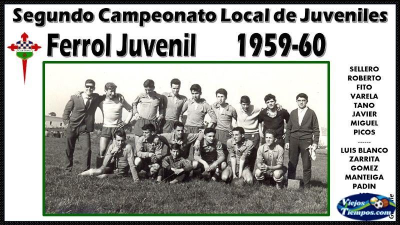 Club Ferrol. 1959 - 1960 Club Ferrol. 1959 - 1960