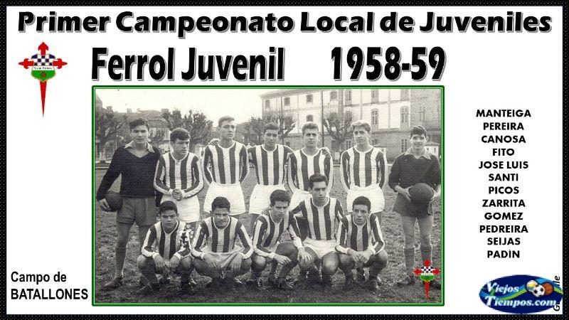 Club Ferrol. 1958 - 1959 Club Ferrol. 1958 - 1959