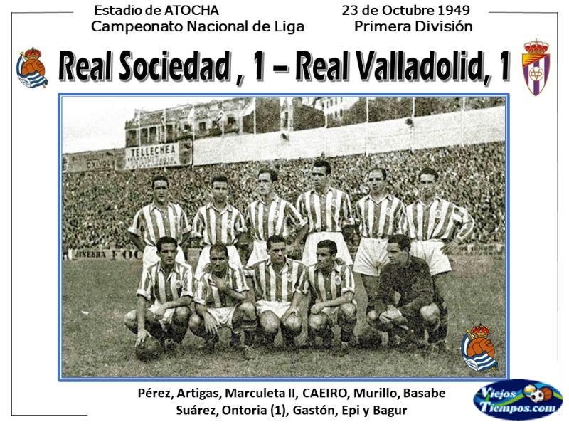 Real Sociedad de Fútbol. 1949 - 1950 Real Sociedad de Fútbol. 1949 - 1950