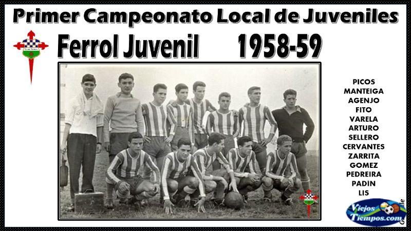Club Ferrol. 1958 - 1959 Club Ferrol. 1958 - 1959