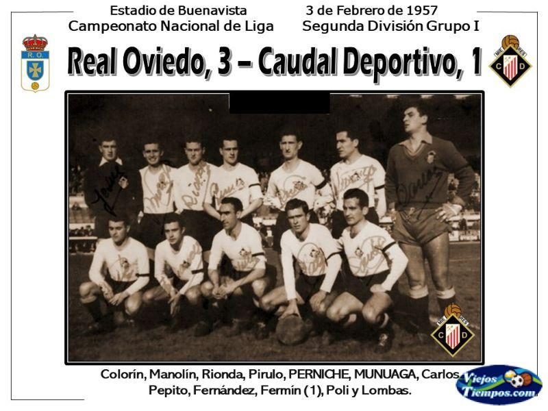 Caudal Deportivo. 1956 - 1957 Caudal Deportivo. 1956 - 1957