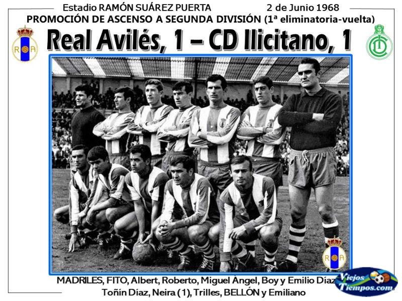Real Avilés Club de Fútbol. 1967 - 1968 Real Avilés Club de Fútbol. 1967 - 1968