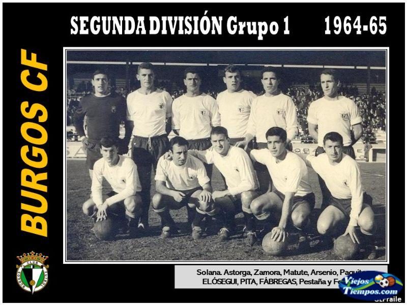 Burgos Club de Fútbol. 1964 - 1965 Burgos Club de Fútbol. 1964 - 1965