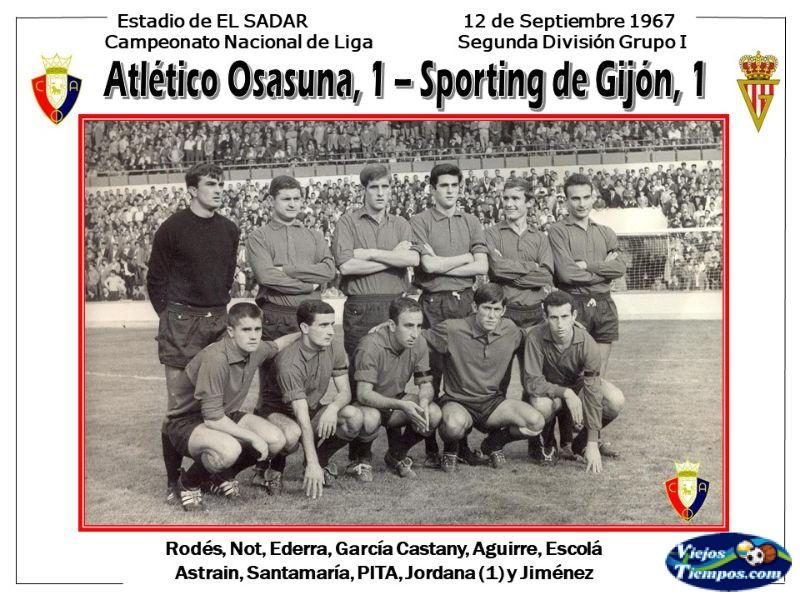 Club Atlético Osasuna. 1967 - 1968 Club Atlético Osasuna. 1967 - 1968