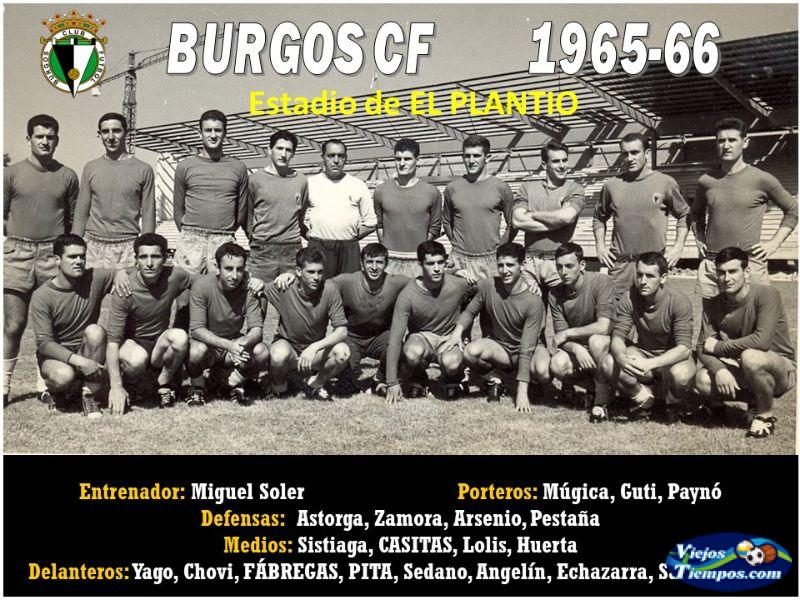 Burgos Club de Fútbol. 1965 - 1966 Burgos Club de Fútbol. 1965 - 1966