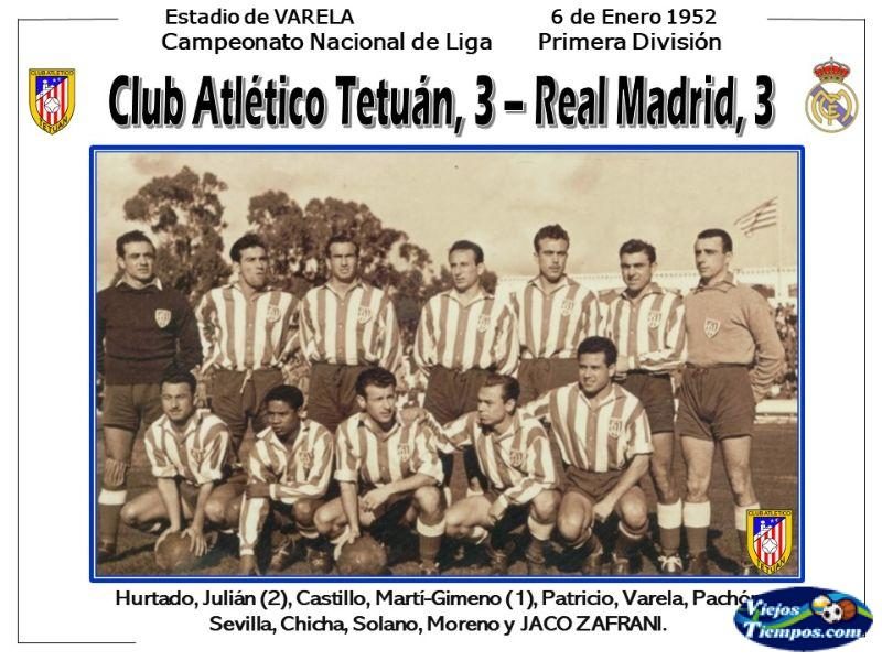 Club Atlético de Tetuán. 1951 - 1952 Club Atlético de Tetuán. 1951 - 1952