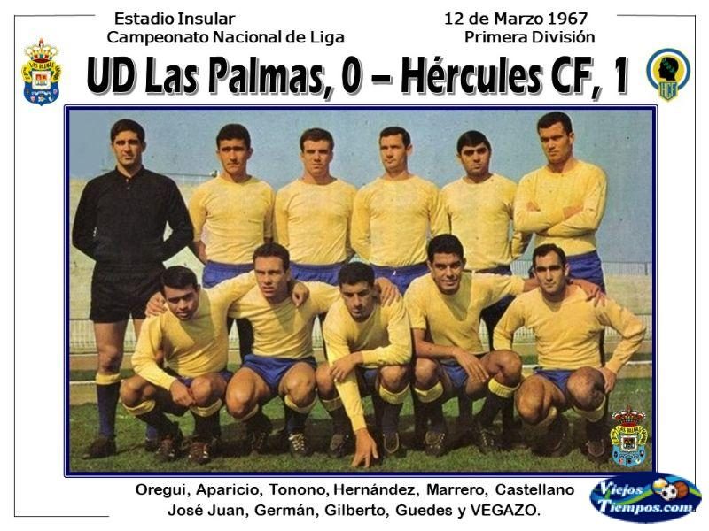 Unión Deportiva Las Palmas. 1966 - 1967 Unión Deportiva Las Palmas. 1966 - 1967