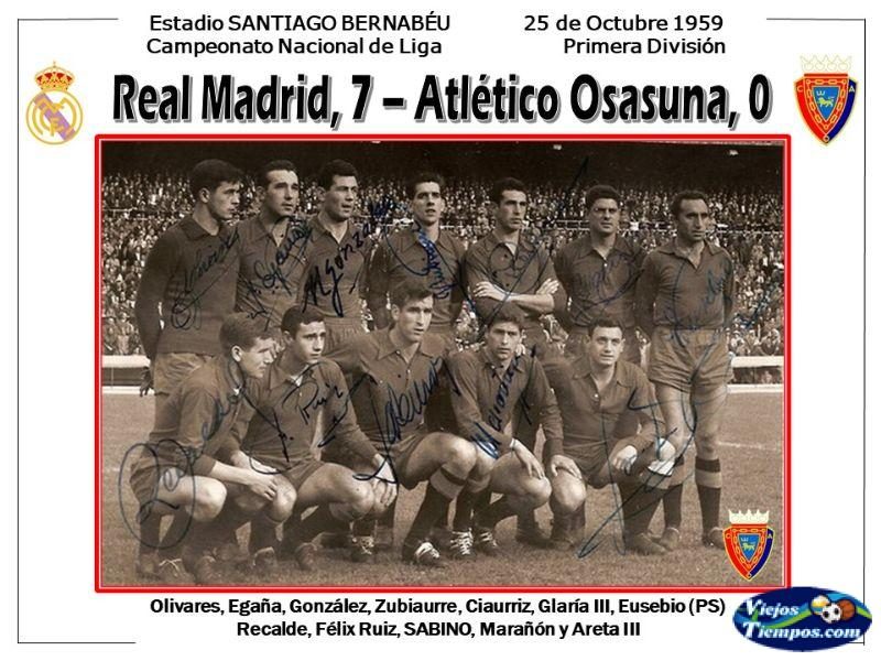 Club Atlético Osasuna. 1959 - 1960 Club Atlético Osasuna. 1959 - 1960