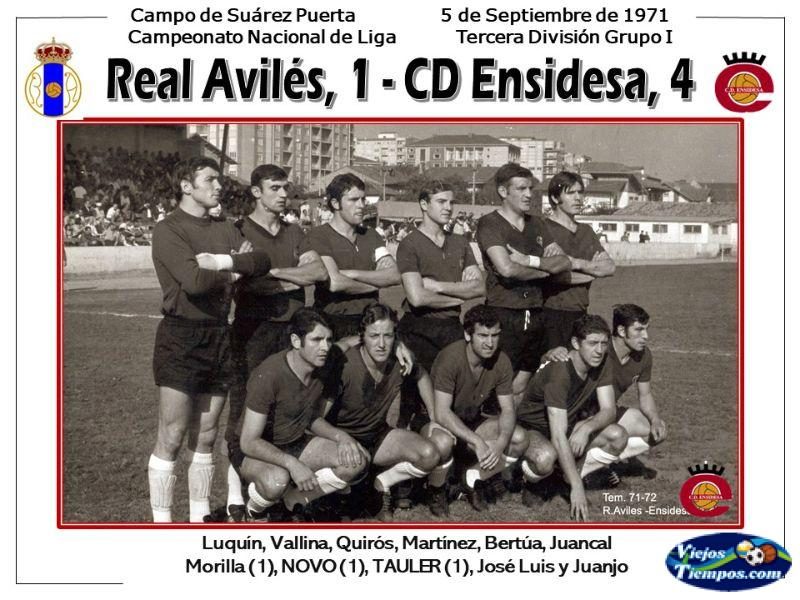 Club Deportivo Ensidesa. 1971 - 1972