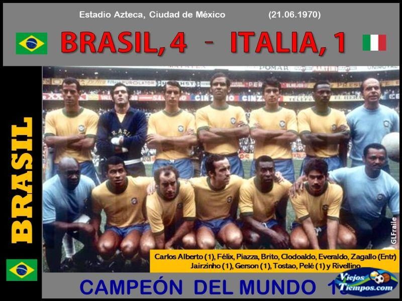 Selección Nacional Brasil. 1970 - 1971