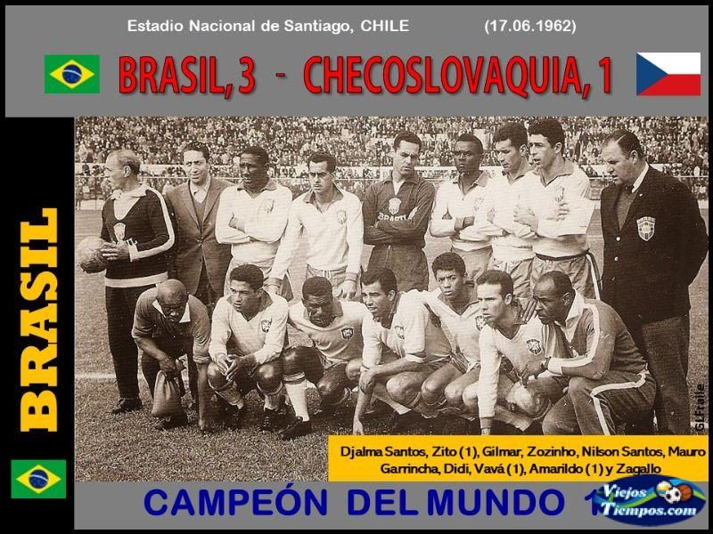 Selección Nacional Brasil. 1962 - 1963