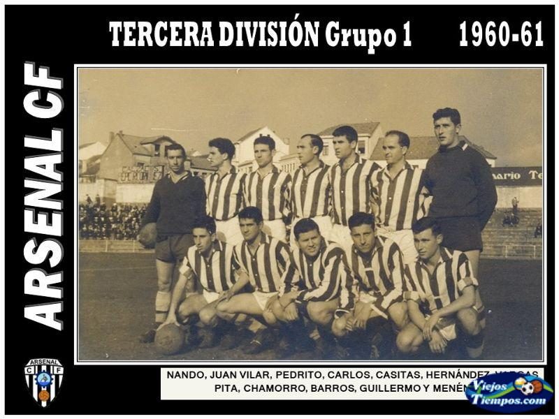 Arsenal Club de Fútbol. 1960 - 1961