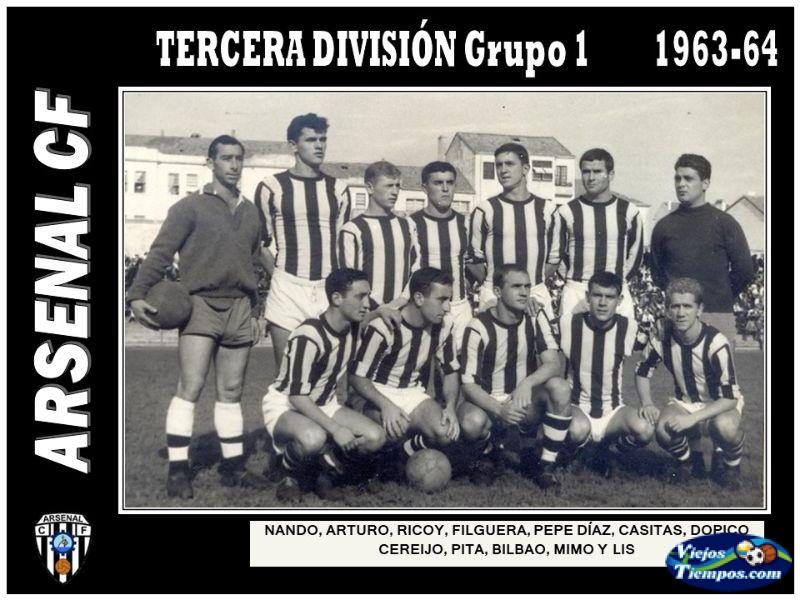 Arsenal Club de Fútbol. 1963 - 1964
