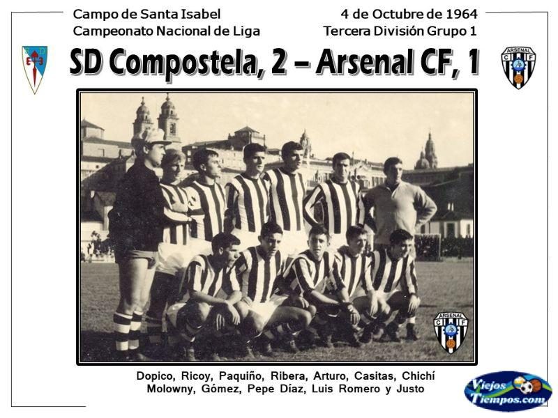 Arsenal Club de Fútbol. 1964 - 1965 Arsenal Club de Fútbol. 1964 - 1965
