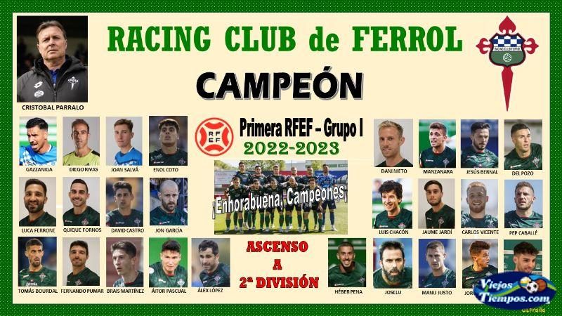 Racing Club de Ferrol S.A.D 2022 - 2023 Racing Club de Ferrol S.A.D 2022 - 2023