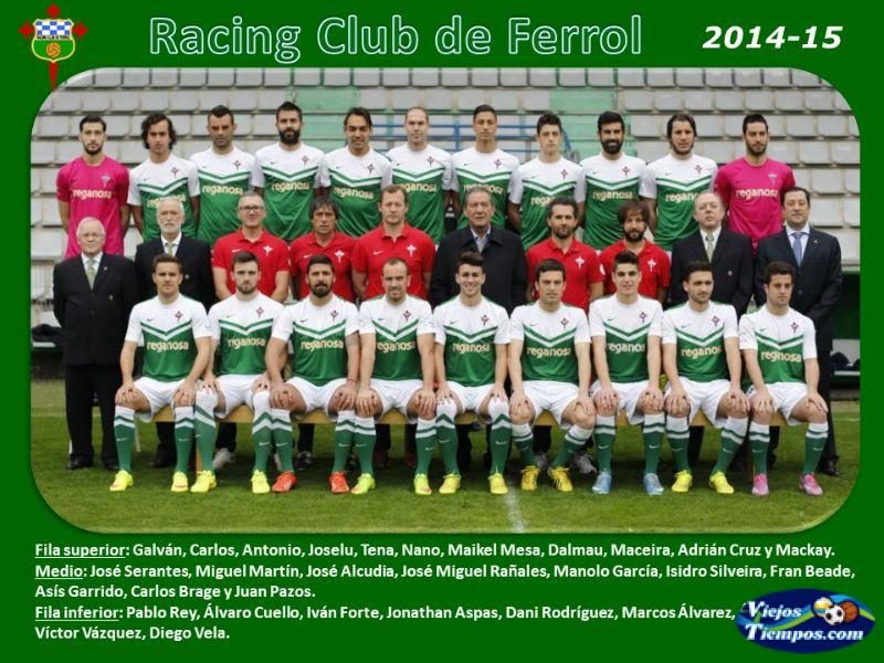 Racing Club de Ferrol S.A.D 2014 - 2015 Racing Club de Ferrol S.A.D 2014 - 2015