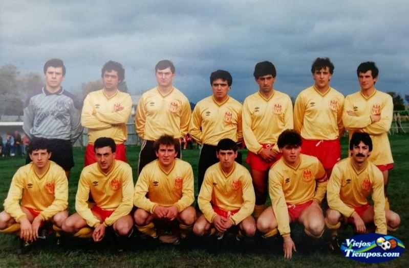 Club de Fútbol Encrobas. 1982 - 1983 Club de Fútbol Encrobas. 1982 - 1983