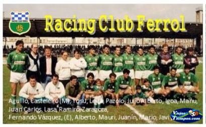 Racing Club de Ferrol. 1991 - 1992 Racing Club de Ferrol. 1991 - 1992