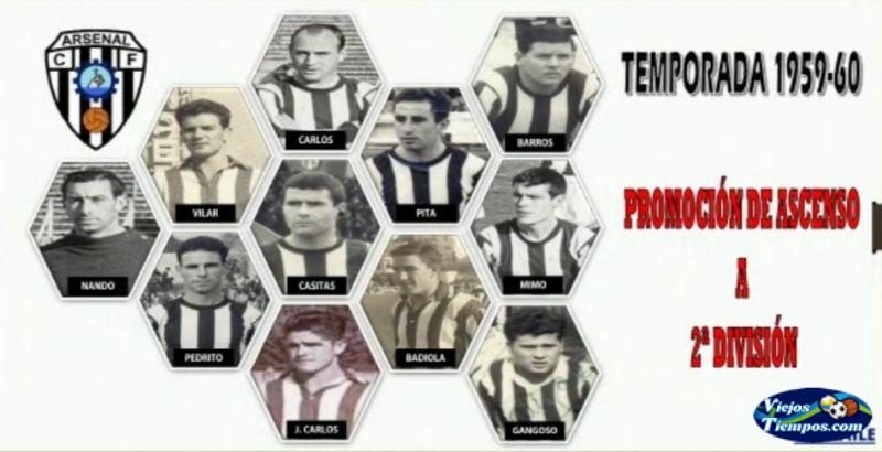 Arsenal Club de Fútbol. 1959 - 1960 Arsenal Club de Fútbol. 1959 - 1960