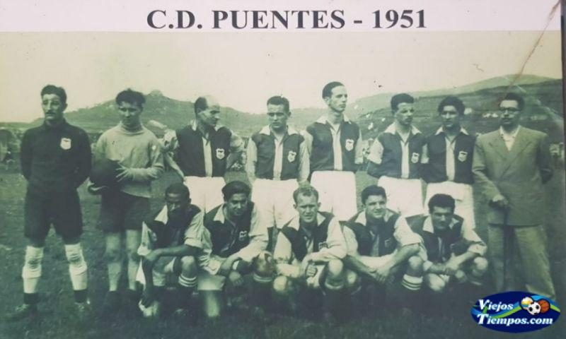 Club Deportivo Puentes. 1951 - 1952 Club Deportivo Puentes. 1951 - 1952
