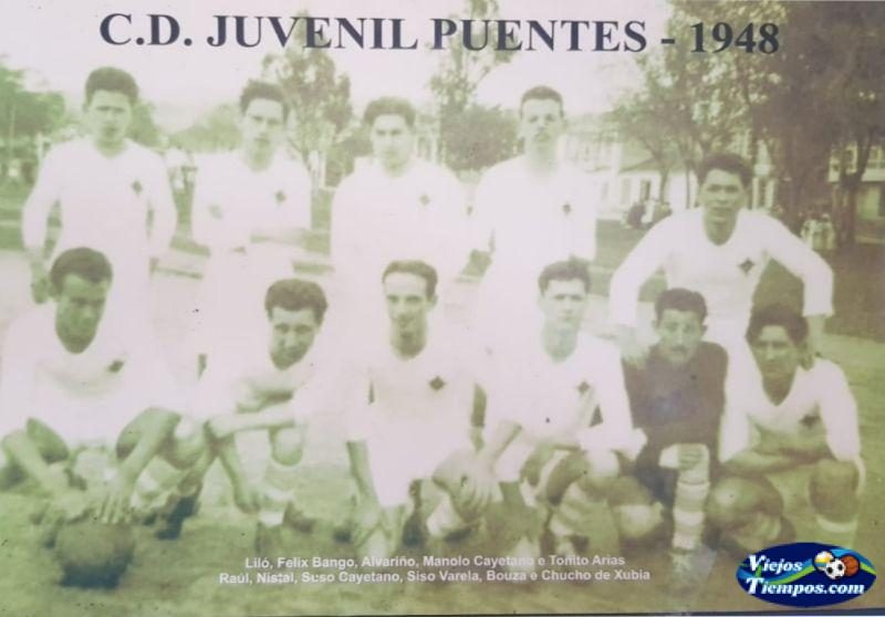 Club Deportivo Puentes. 1948 - 1949 Club Deportivo Puentes. 1948 - 1949