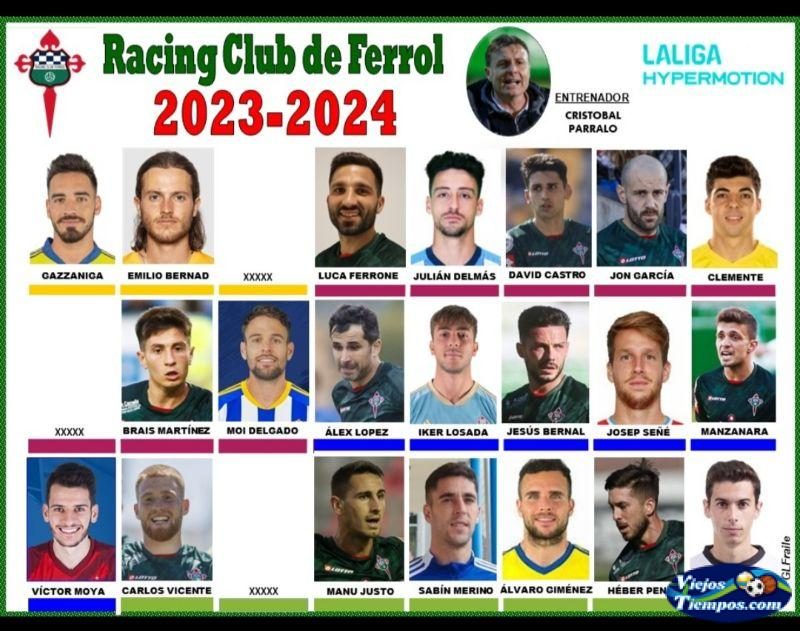 Racing Club de Ferrol S.A.D 2023 - 2024 Racing Club de Ferrol S.A.D 2023 - 2024