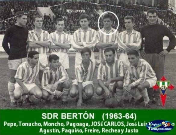 Sociedad Deportiva Cultural Recreativa Bertón. 1963 - 1964 Sociedad Deportiva Cultural Recreativa Bertón. 1963 - 1964