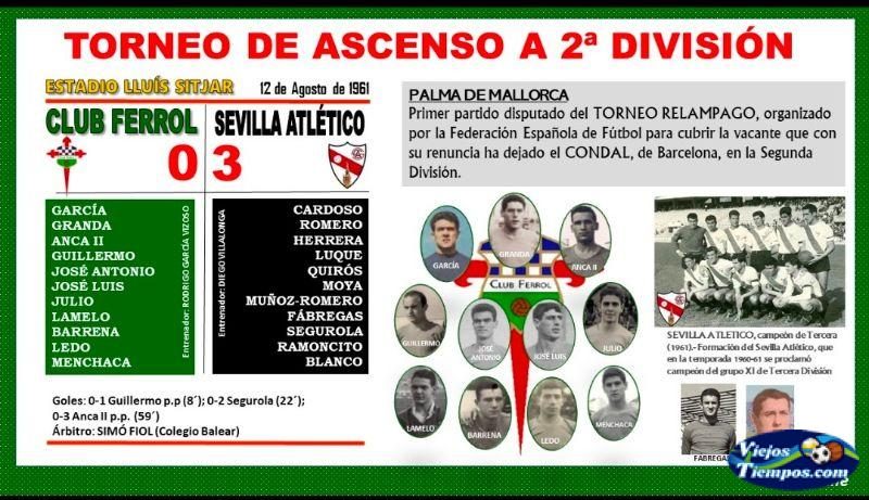 Club Ferrol 1960 - 1961 Club Ferrol 1960 - 1961