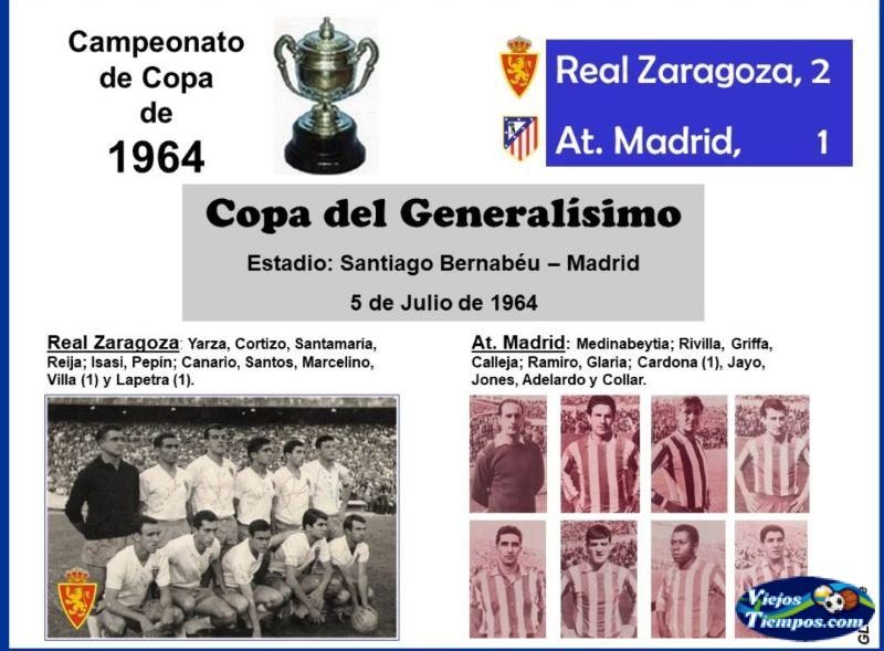 Real Zaragoza Club Deportivo. 1963 - 1964 Real Zaragoza Club Deportivo. 1963 - 1964