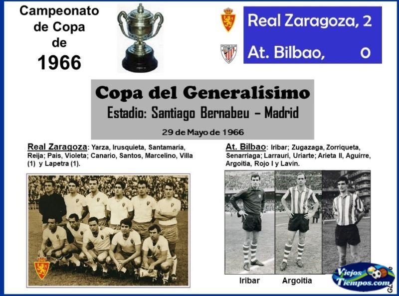 Real Zaragoza Club Deportivo. 1965 - 1966 Real Zaragoza Club Deportivo. 1965 - 1966