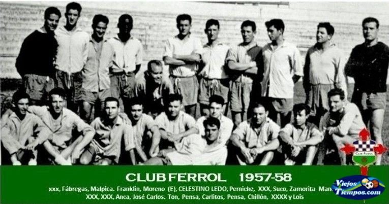 Club Ferrol. 1957 - 1958 Club Ferrol. 1957 - 1958