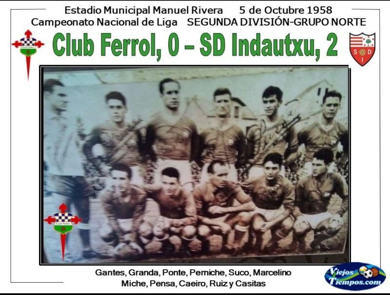 Club Ferrol. 1958 - 1959 Club Ferrol. 1958 - 1959