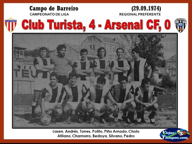 Arsenal Club de Fútbol. 1974 - 1975 Arsenal Club de Fútbol. 1974 - 1975