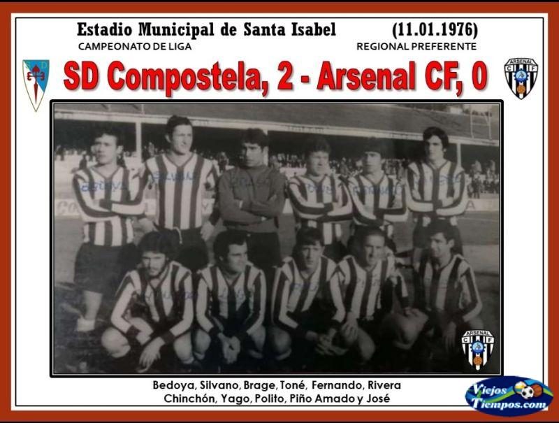 Arsenal Club de Fútbol. 1975 - 1976 Arsenal Club de Fútbol. 1975 - 1976