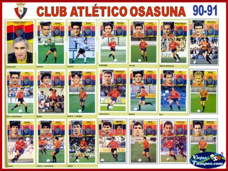 Club Atlético Osasuna. 1990 - 1991