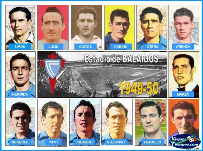Real Club Celta de Vigo 1949 - 1950