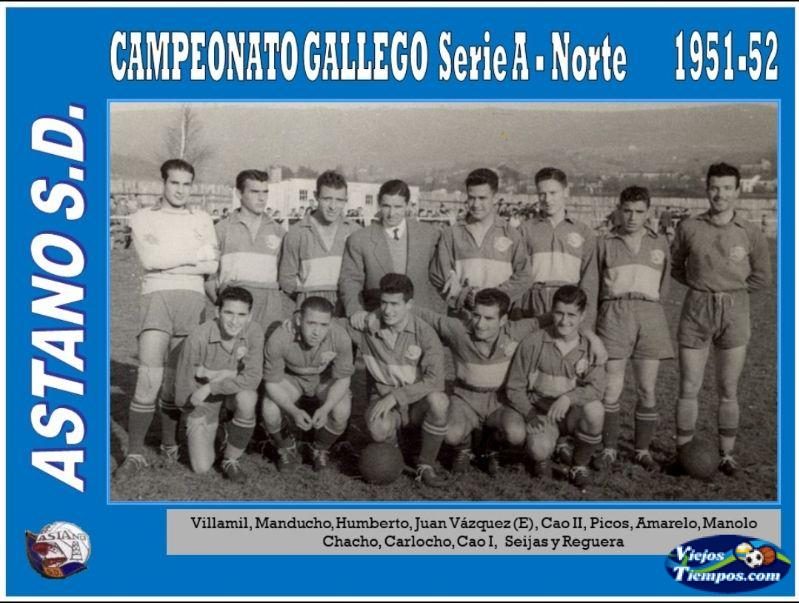 Astano Sociedad Deportiva 1951 - 1952 Astano Sociedad Deportiva 1951 - 1952