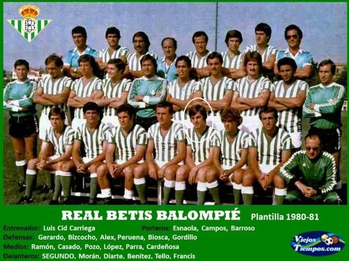 Real Betis Balompié. 1980 - 1981